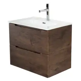 Тумба под раковину BelBagno ETNA39-500/390-2C-SO-RW-P подвесная Rovere Moro