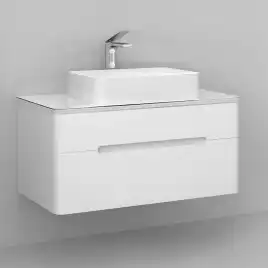 Тумба под раковину Jorno BOSKO 100 Bos.01.100/P/W Белая