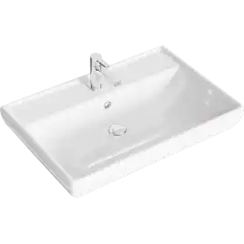 Тумба с раковиной напольная Aqwella Neo 70 см, Neo.01.07, цвет Белый