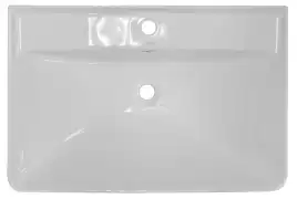 Тумба с раковиной Azario Мила 70 CS00085831, напольная, Белая глянцевая