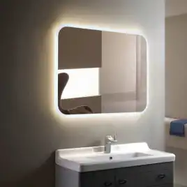 Зеркало с подсветкой AVS Байкал 100х80 см