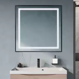 Зеркало BelBagno SPC-KRAFT-800-800-SENS-NERO