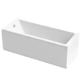 Акриловая ванна Cezares PLANE SOLO 180х80 PLANE SOLO-180-80-49-W37 прямоугольная, Белая