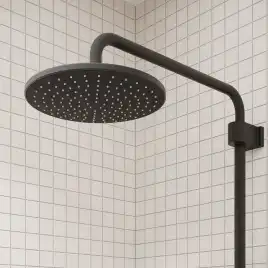 Душевая система IDDIS Aiger AIGBL3Fi06 для ванны с изливом цвет, Матовый черный