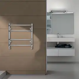 Полотенцесушитель водяной Azario Ferrara 50х50 AZ09155 П4 нижнее подключение 1/2