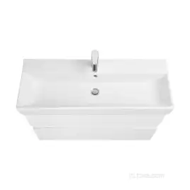 Тумбы под раковину Roca Oleta 100 A857641806 подвесная, цвет, Белый глянец