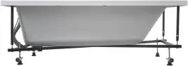 Акриловая ванна Aquanet Bright 165х70 (230255), на каркасе, белая