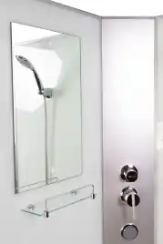 Душевая кабина Niagara Classic 90х80х200 NG-33984-14QBKG средний поддон, с гидромассажем, 339844QBKG