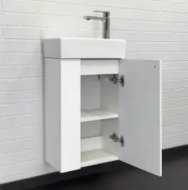 Тумба с умывальником Comforty Асти 40 Белый, 00-00012835