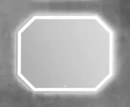 Зеркало BelBagno SPC-OTT 100х80 SPC-OTT-1000-800-LED-TCH с подстветкой, сенсорный выключатель
