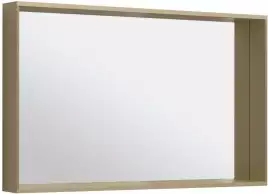 Зеркало Allen Brau Reality 120х75 1.32021.03 с подстветкой, сенсорный выключатель, Латунь