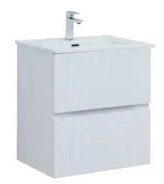 Тумба под раковину Aquanet Джейн 60 белый матовый 313284