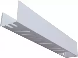 Полка Aquanet Магнум 70x12 белая матовая, с крючками