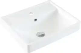 Раковина Aquanet Ирис 50 301802 прямоугольная, Белая глянцевая