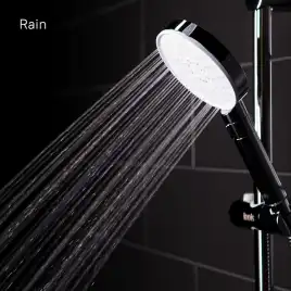 Душевая система IDDIS Swipe SWI3F97i76 с верхним тропическим душем цвет, Глянцевый хром