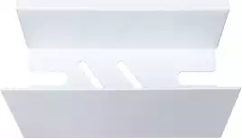 Полка Aquanet Магнум 20x120 белая