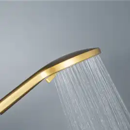 Душевая система AVS Slimmer 811-123-BG, брашированное золото