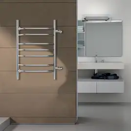 Полотенцесушитель водяной Azario Ravenna 50х80 AZ07558 П7  с боковым подключением 1