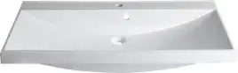 Раковина Aquanet Нота 90 284114 прямоугольная, Белая глянцевая