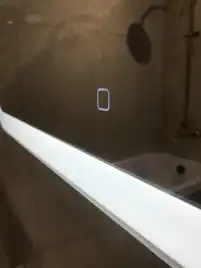 Зеркало с подсветкой AVS Байкал 100х80 см