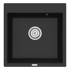 Мойка кухонная Point Арбель 51 PN3001B, черный