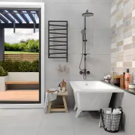 Ванна из литьевого мрамора  Aqua de Marco MALTA 157х77 с каменными ножками Белая 1160WMAL