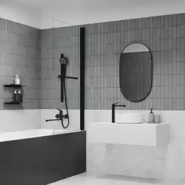 Смеситель для раковины IDDIS Parker PARBL01i01 высокий цвет, Матовый черный