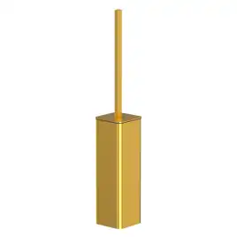 Ершик для унитаза Whitecross CUBO gold brushed, CU2476GLB, Золото брашированное