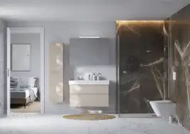 Тумбы под раковину Roca Oleta 100 A857641515 подвесная, цвет, Капучино