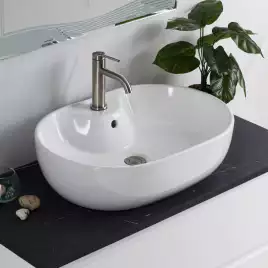 Раковина накладная BelBagno 600х430х160 BB1151, цвет Белый