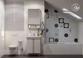 Тумба под раковину Aquaton Кантри 60 1A257401AHB20 подвесная цвет, белый / дуб верона