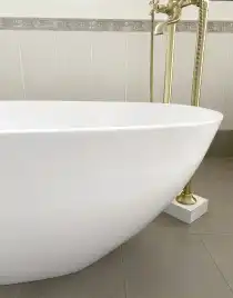 Ванна из литьевого мрамора  Aqua de Marco ANGELO 173х80 Белая 1175WANG