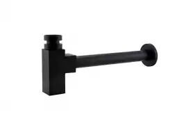 Сифон для раковины BelBagno BB-SMQ2-NERO Черный