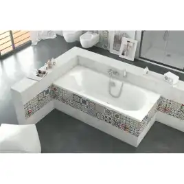 Акриловая ванна Excellent OCEANA 180х80 WAEX.OCE18WH прямоугольная, Белая