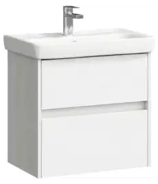 Тумба с раковиной подвесная Aqwella City 60 см, CI0106DK, цвет Дуб канадский