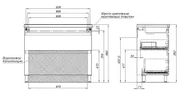 Тумба под раковину Aquanet Нота New 100 напольная, дуб веллингтон табак, 344148
