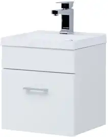 Тумба под раковину Aquanet Нота 40 белый 159137