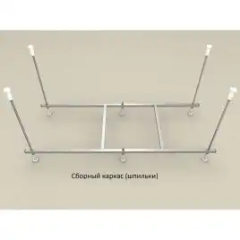 Сборный каркас к ванне Aquatek Мия,Калибри 160 /165 (шпильки)
