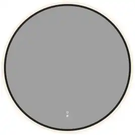 Зеркало Aquanet Контур D 1000 LED TX с подогревом, черный, 367666