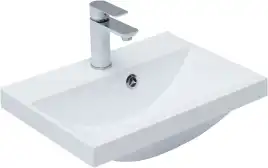 Раковина Aquanet Нота 50 284237 прямоугольная, Белая глянцевая