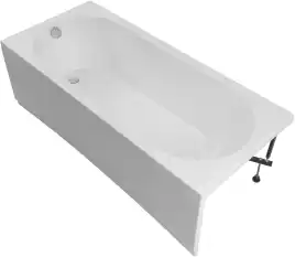 Акриловая ванна Aquanet Lotos 180х80 (332845), на каркасе, белая