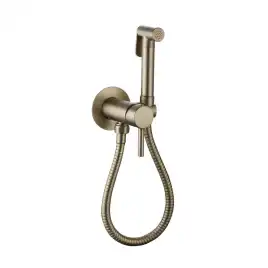 Гигиенический душ со смесителем CeramaLux KRS/006, цвет бронза