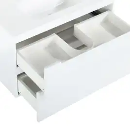 Тумба под раковину BelBagno ETNA39-800/390-2C-SO-BL-P подвесная Bianco Lucido