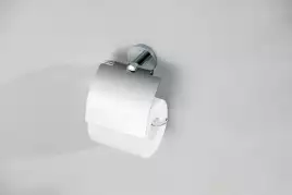 Держатель туалетной бумаги Aquatek Оберон AQ4209CR с крышкой, Хром