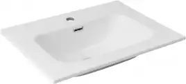 Раковина Aquanet Flat 60 330429 прямоугольная, Белая матовая