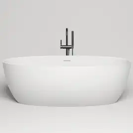 Ванна Salini ALDA 160х70 101924M из материала S-Stone, Белая матовая