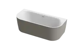 Акриловая ванна CEZARES METAURO-INT-Wall-180-80-60-G-W-MATT