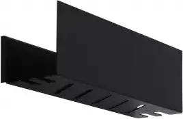 Полка Aquanet Магнум 40x12 черная матовая