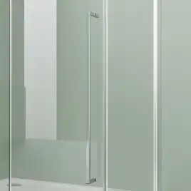 Душевой уголок Azario MALE SQR 90х90 AZ-J50-90-MB-CL, профиль черный матовый, стекло Прозрачное