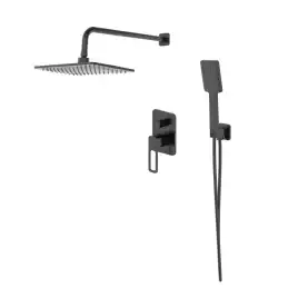 Душевая система IDDIS Slide SLIBL02i67 для душа встраиваемая цвет, Матовый черный